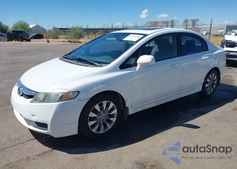 2009 Honda Civic Ex z USA, uszkodzony, nr VIN 19XFA16869E008599